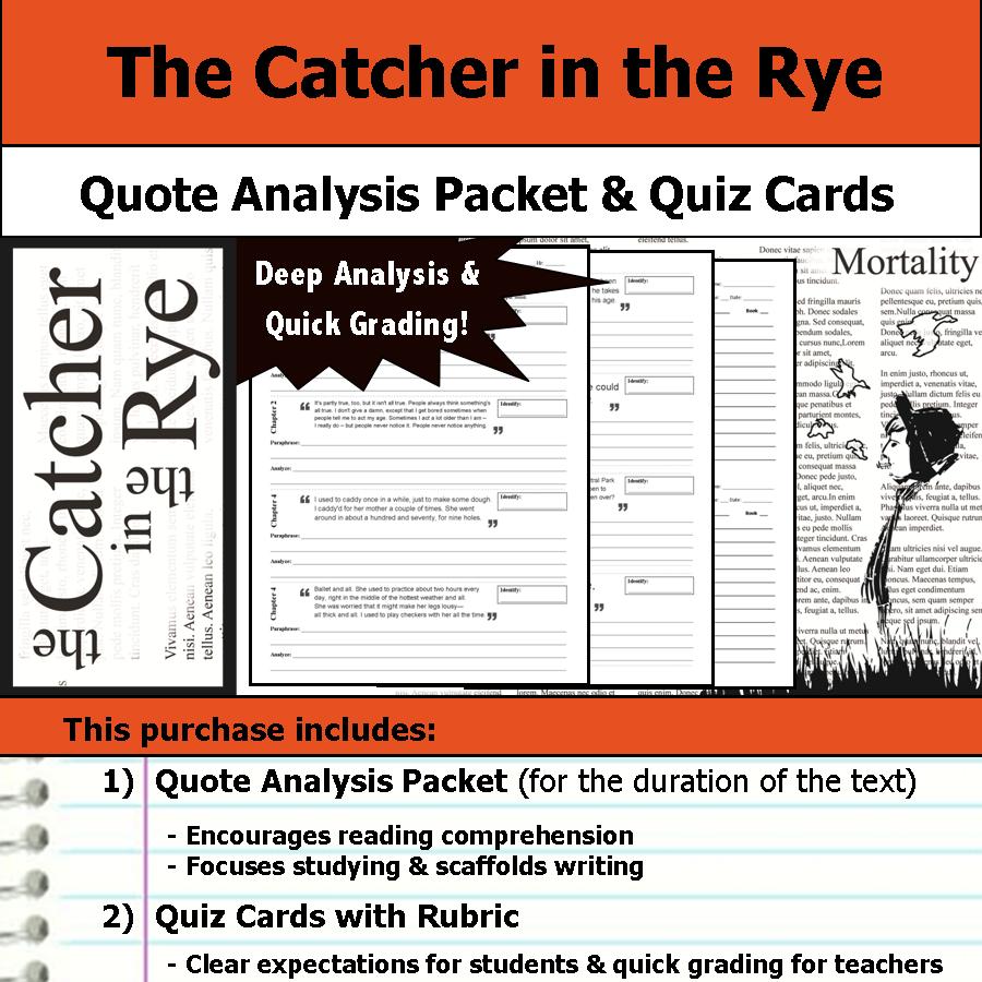 The catcher in the rye essays