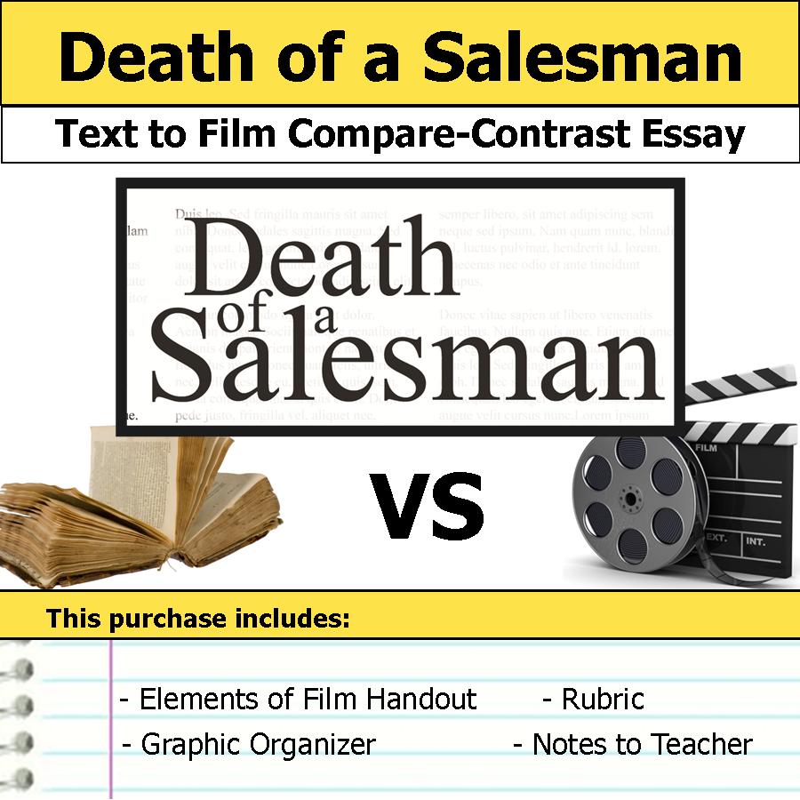 death of a salesman essay thesis