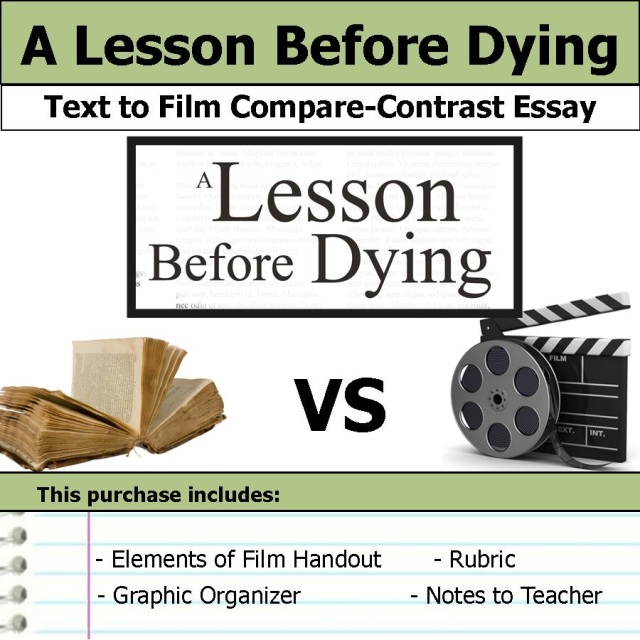 A lesson before dying essay topics