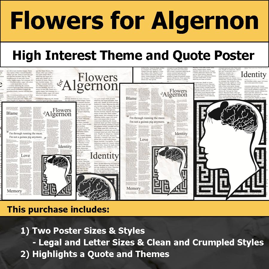 Algernon flowers for Flowers for