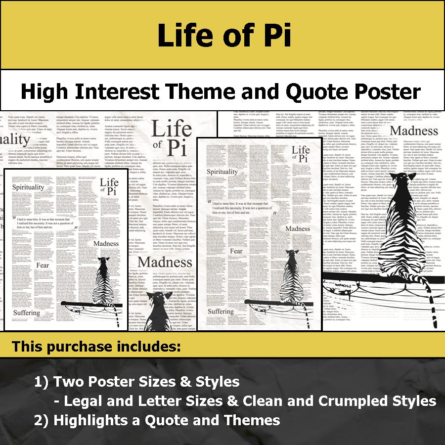 Life Of Pi Seminar Project by Mona Abdal-Hamid